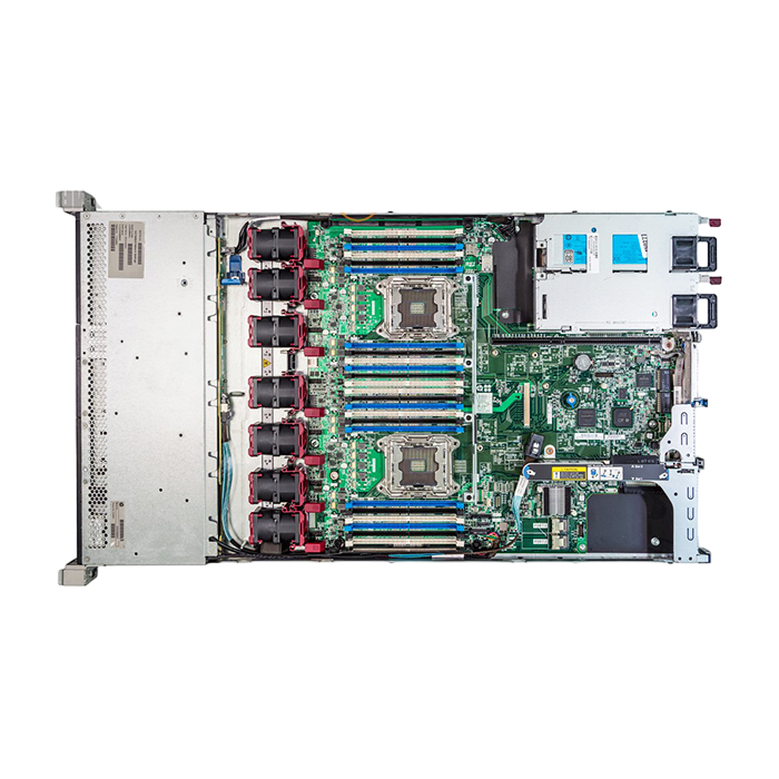 Сервер HP DL360 G9 noCPU 24хDDR4 P440ar 2Gb iLo 2х1400W PSU Ethernet 4х1Gb/s 4х3,5" + 4x2.5" FCLGA2011-3 (2)
