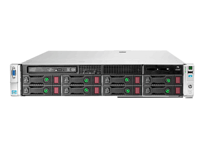 Сервер HP DL380p G8 noCPU 1xRiser 24хDDR3 softRaid P420i 1Gb iLo 2х750W PSU 331FLR 4х1Gb/s 25х2,5" FCLGA2011